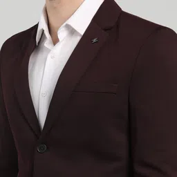 killer Men Solid Single Breasted Casual Blazer image 5