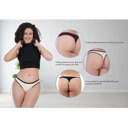 KELLPAR 3-Pcs Low Rise Thong Briefs image 2