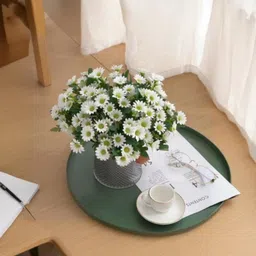 Art Street White 2 Pieces Daisy Artificial Flower image 2