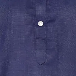 HERE&NOW Men Regular Pure Cotton Kurta with Trousers image 4