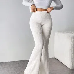 Kotty Women Boot-Cut High-Rise Easy Wash Trousers-picture-42