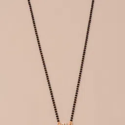 BELWICK Gold-Plated Zircon Mangalsutra image 1