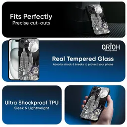 QRIOH Conversational Printed iPhone 17 Pro Back Case Mobile Accessories image 4