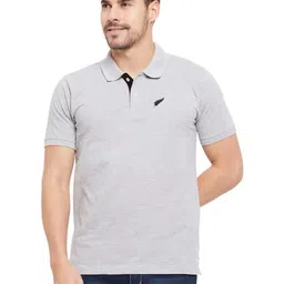 John Peters Applique Short Sleeves Polo Collar Cotton Regular Fit T-shirt-picture-31