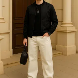 Mast & Harbour Men Comfort Relaxed Fit Mid-Rise Jeans image 2