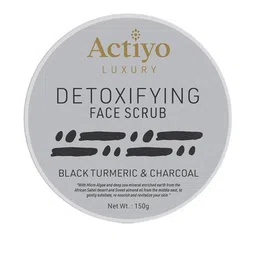 Actiyo Detoxifying Face Scrub - 150 g image 2