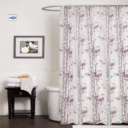 flipkart smartbuy 210 cm (7 ft) PVC Semi Transparent Shower Curtain Single Curtain-picture-29