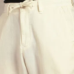 Louis Philippe Jeans Men Slim Fit Flat-Front Trousers image 3