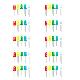 Led Combo (R-G-Y-B-W) 5mm 10pcs each image 4