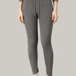 Lux Cozi Women Ribbed Mid-Rise Thermal Bottoms-picture-38