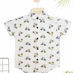 Havok kids Boys Smart Printed Casual Shirt-picture-22