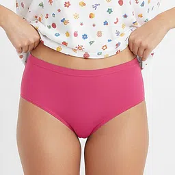 FiveFlag Pack of 3 Mid-Rise Anti Bacterial Hipster Briefs image 3