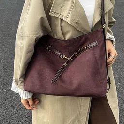 StyleCast PU Shopper Shoulder Bag image 5