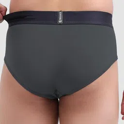 FREECULTR Pack Of 2 Men Anti Bacterial Ribbed Basic Briefs FC-B-XT-TV-AG_L image 2