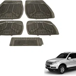 mockhe PVC (Polyvinyl Chloride) Standard Mat For SsangYong Rexton-picture-33