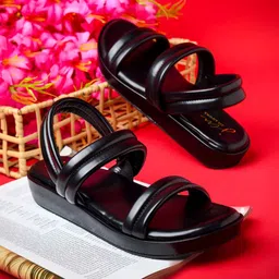 JM Looks Flatform Sandals image 5