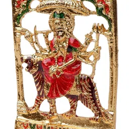 JY Gold-Toned Religious Idol Showpiece image 4