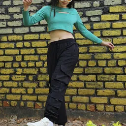 Campus Sutra Women Cotton Round Neck Top-image-24