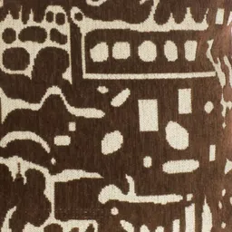 Myntra Elegant Homes Brown Set of 5 Velvet Square Cushion Covers image 2