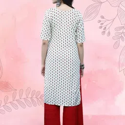 Ethnic basket Women Pack Of 2 Multicoloured Crepe Kurtas image 3