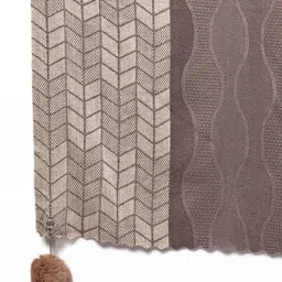 ELLIS Women Abstract Woven Design Stole with Printed Border image 3