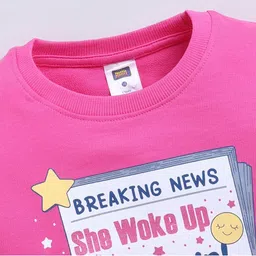 Nottie Planet Girls Printed Sweatshirt image 3