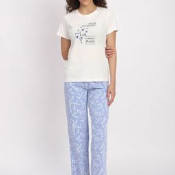 R&B Women Pure Cotton Floral Printed Night suit-picture-43