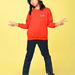 NUSYL Girls Printed Sweatshirt-image-59