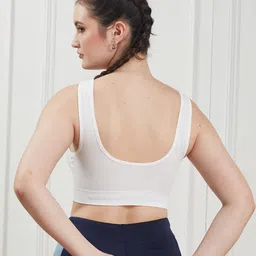 SECRETS BY ZEROKAATA Women Pack of 2 Full Coverage Lightly Padded Workout Bra image 4