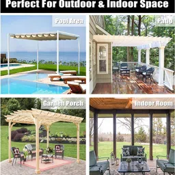 GREEN DECOR Black Room Darkening Window Curtain image 3