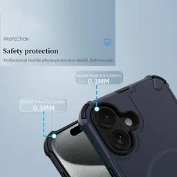 Karwan Rugged Magnetic iPhone 16 Plus Back Case image 4