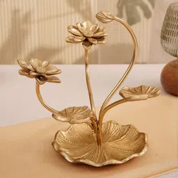 JAYPORE Brown Flower Small Figurine Showpiece-picture-19