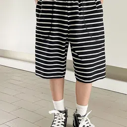 LULU & SKY Boys Striped Printed Shorts-picture-32