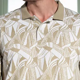 Campus Sutra Men Polo Collar T-shirt image 5