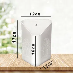 hi-mak Wall-Mounted Vertical Garden Planters, Multi Decorative Pots Plant Container Set image 5