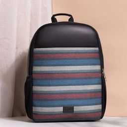 ZOUK Mysore Mosaic Men Statement Backpack with Compression Straps-picture-14