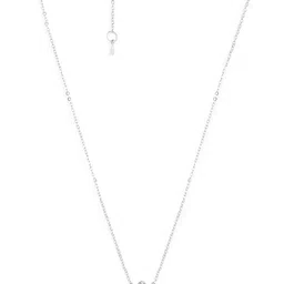 MINUTIAE Brass Silver-Plated Handcrafted Necklace image 3