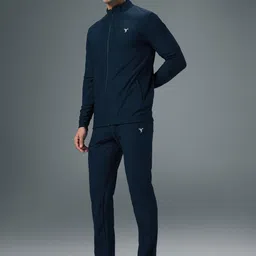 Technosport Men Slim Fit Mock Collar Tracksuits image 4