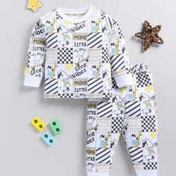 YK X Tinyo Infants Boys Printed Pure Cotton T-shirt and Jogger-picture-12