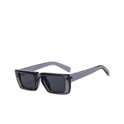 4Flaunt Unisex Rectangle Sunglasses with UV Protected Lens image 5