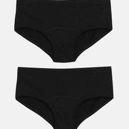mackly Girls Pack Of 2 Mid Rise Period Leak Proof BriefsGPPP-01-P2-picture-8