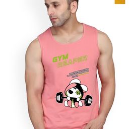 SLOWLORIS Pack Of 2 Printed Round Neck Sleeveless Bio-Wash Innerwear Vest-picture-16