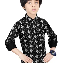 MADE IN THE SHADE Unisex Kids Printed Casual Shirt image 5