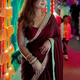 Being Naari Zari Pure Georgette Saree image 2