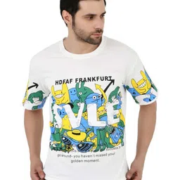 SAGEWARE Graphic Printed Round Neck Cotton T-shirt-picture-47