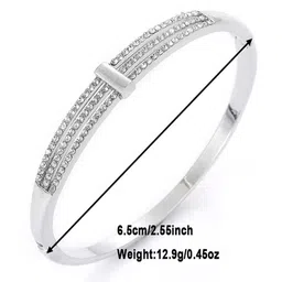 szn Fancy Diamond Bracelet for Women and Girls image 4
