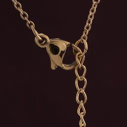 PALMONAS 18K Gold-Plated Stainless Steel Cubic Zirconia Studded Evil Eye Minimal Chain image 3