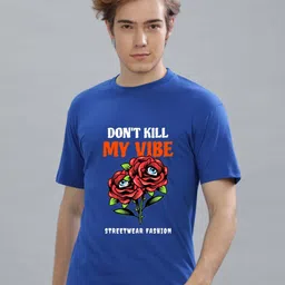 FALTU.CO Men Printed Drop-Shoulder Sleeves Pure Cotton T-shirt-picture-34