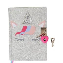 Accessorize Unicorn Lockable Journal Self Design Notebook-image-42