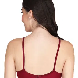 Liigne Women Pack Of 5 Full Coverage Lightly Padded Non-Wired Seamless Cotton T-shirt Bra image 5